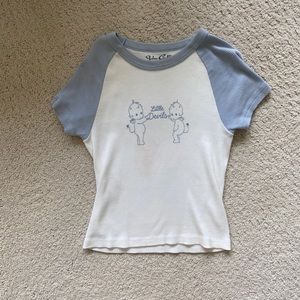 brandy melville little devils baby tee